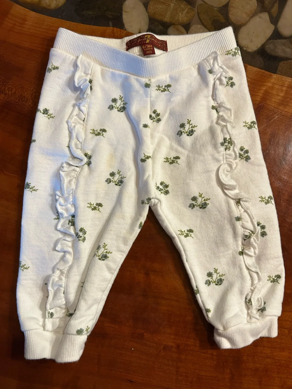7 for all mankind white baby sweat set